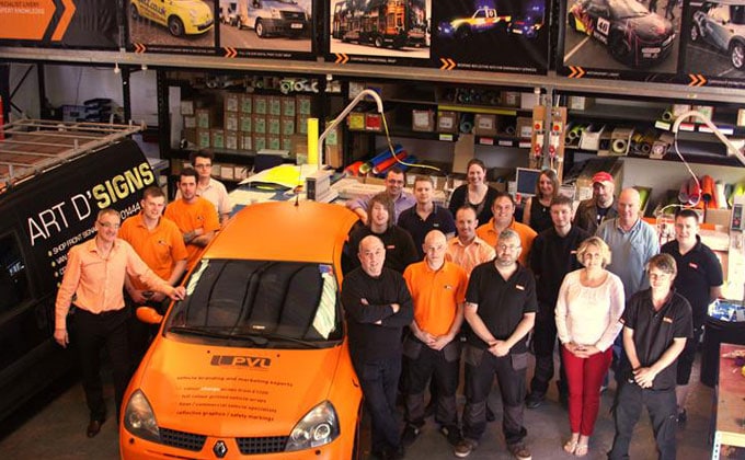 The team at PVL, Preview and Art D-Signs
