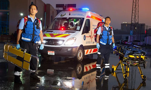 PVL developed and manufactures livery for the ambulance fleets in Abu Dhabi and Qatar.
