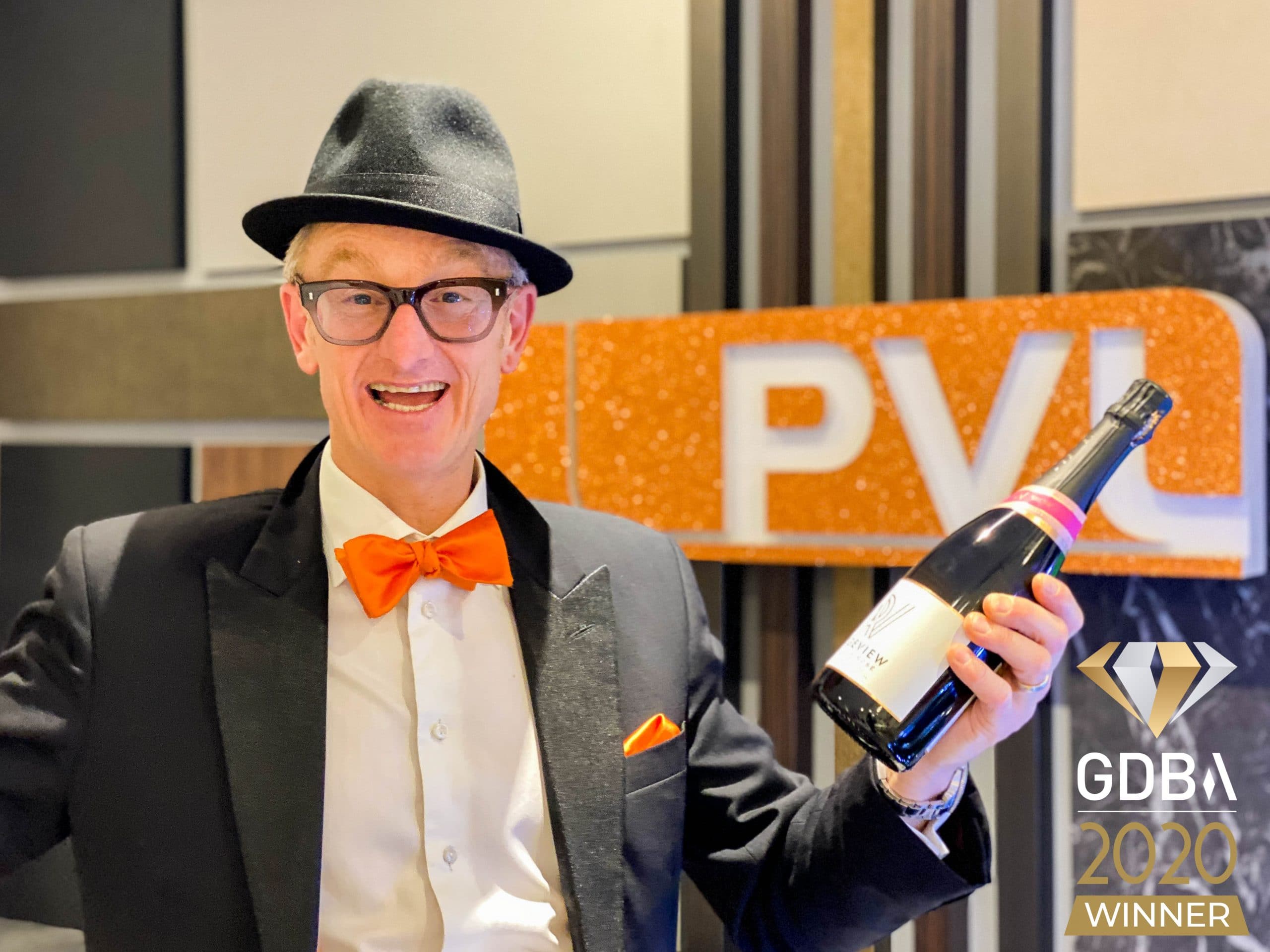 PVL winner at Gatwick Diamond Business Awards