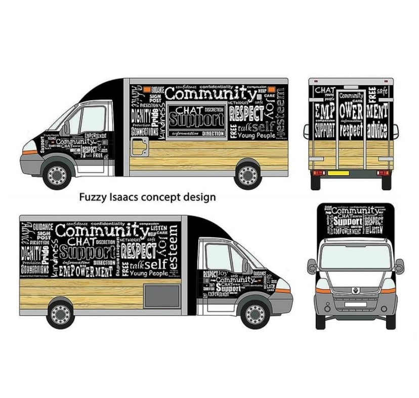 Mobile Community Hub’s look