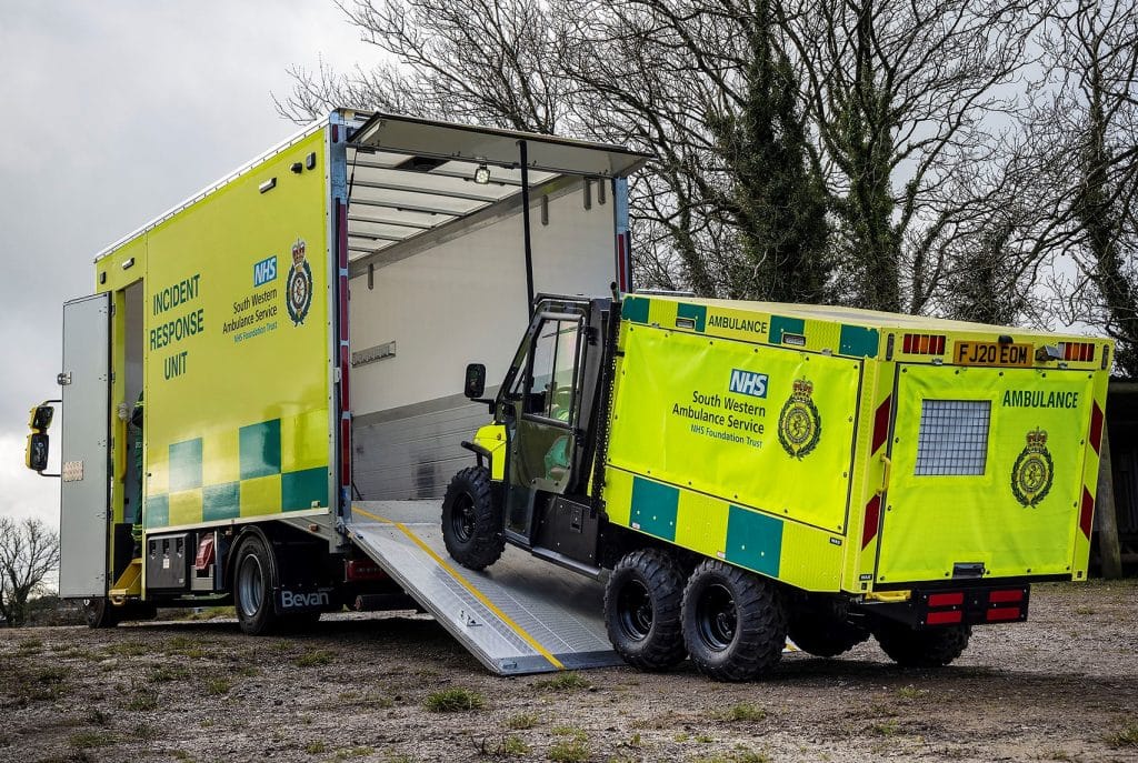 DAF LF carrier and 6x6 Ranger Polaris